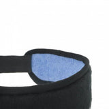 Smart Eye Mask Wireless Bluetooth 5.0 Music Communication Light Shading for Sleep Black