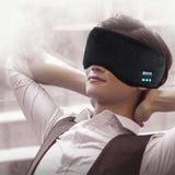 Smart Eye Mask Wireless Bluetooth 5.0 Music Communication Light Shading for Sleep Black