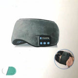 Smart Eye Mask Wireless Bluetooth 5.0 Music Communication Light Shading for Sleep Grey - Side View