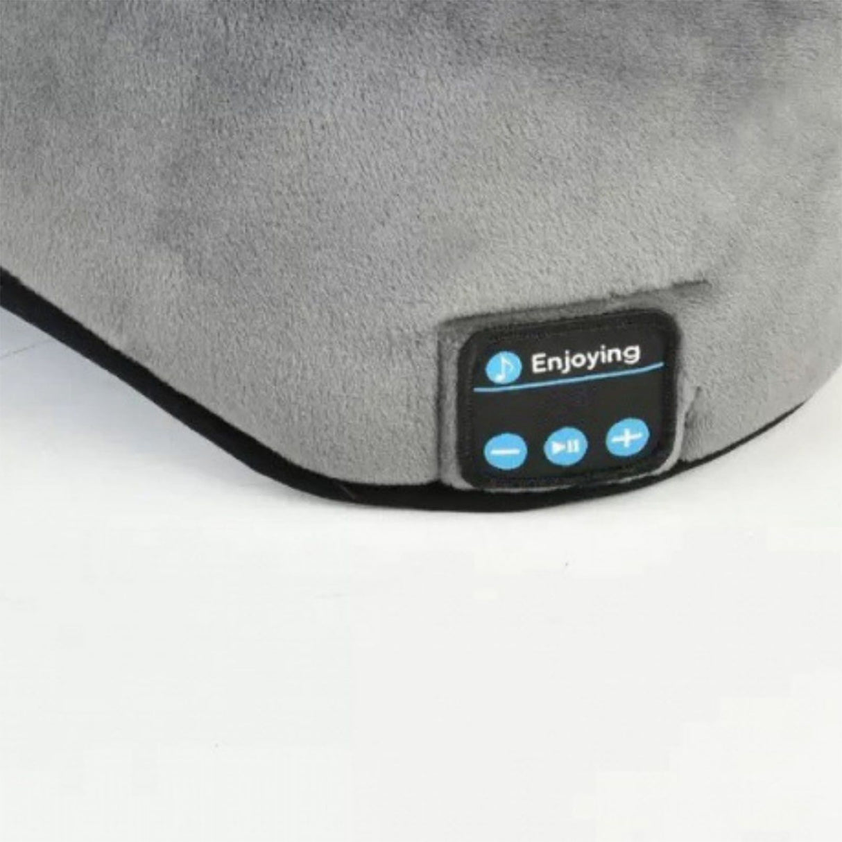 Smart Eye Mask Wireless Bluetooth 5.0 Music Communication Light Shading for Sleep Grey