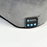Smart Eye Mask Wireless Bluetooth 5.0 Music Communication Light Shading for Sleep Grey - Low Angle
