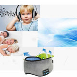 Smart Eye Mask Wireless Bluetooth 5.0 Music Communication Light Shading for Sleep Grey - Extra Image
