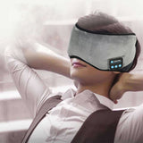 Smart Eye Mask Wireless Bluetooth 5.0 Music Communication Light Shading for Sleep Grey