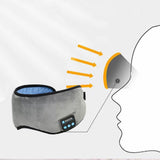 Smart Eye Mask Wireless Bluetooth 5.0 Music Communication Light Shading for Sleep Grey - Extra Image