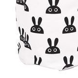 Laundry Basket Cute Rabbit Cotton 40x40x50cm Dirty Clothes Hamper Storage Basket Waterproof Lining Bin