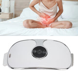 Menstrual Heating Pad Intelligent Charge 3 Temp Modes Vibration Massage Cordless Heating Pad for Women Belly Period White - Extra Image