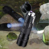 Flashlight Lighter USB Charging IP56 Waterproof High Brightness 3 Lighting Modes - Extra Image