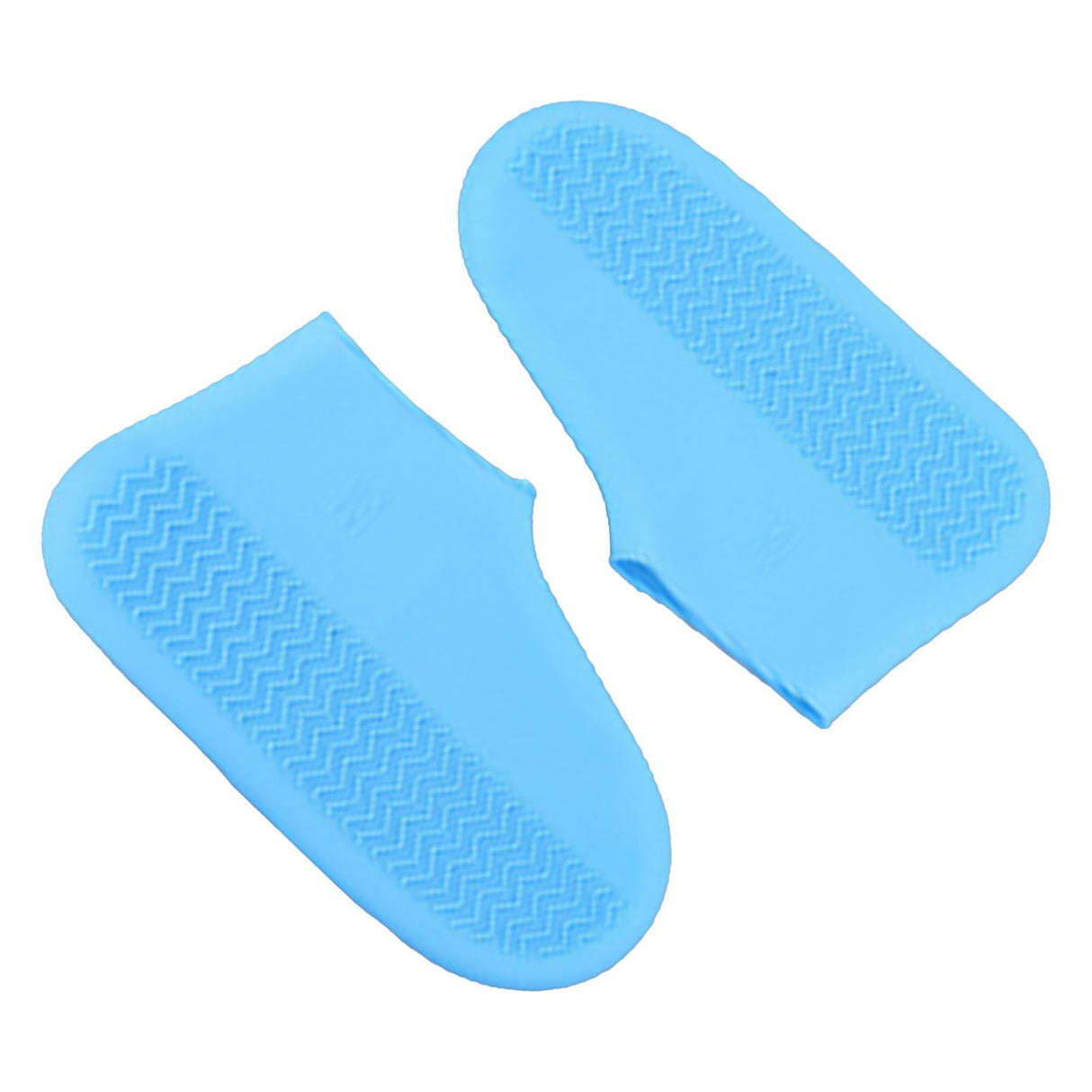 Waterproof Shoes Cover Silicone Non Slip Rain Shoe Covers Reusable Unisex Shoe Protector Overshoes for Outdoor Blue S