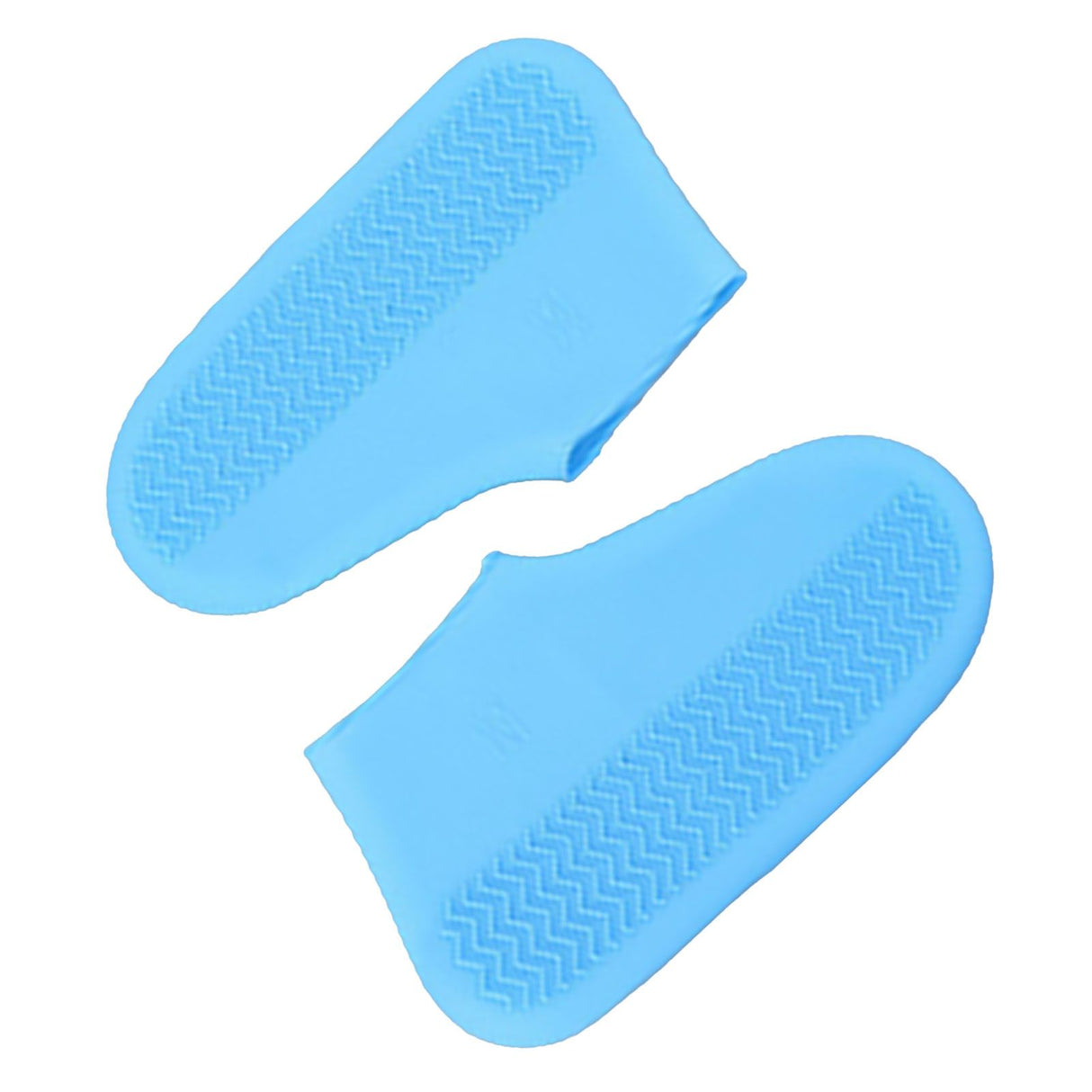 Waterproof Shoes Cover Silicone Non Slip Rain Shoe Covers Reusable Unisex Shoe Protector Overshoes for Outdoor Blue S