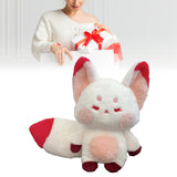 Fox Doll Cute Style Soft Plush Material Stuffed Cartoon Animal Toy for Kids Birthday Present Red Pink Full Length 60cm