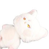 Fox Doll Cute Style Soft Plush Material Stuffed Cartoon Animal Toy for Kids Birthday Present Golden Eye Full Length 60cm - Side View