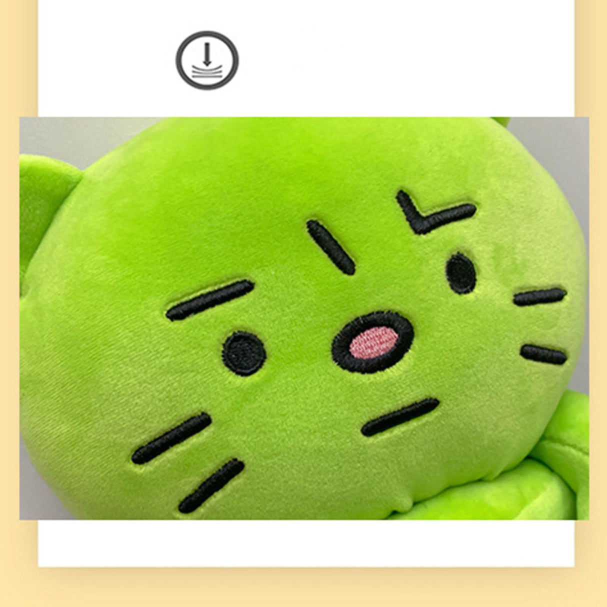 Plush Toy Shoulder Bag Cartoon Long Arm Anxiety Kitty Plush Purse Bag for Shopping Traveling