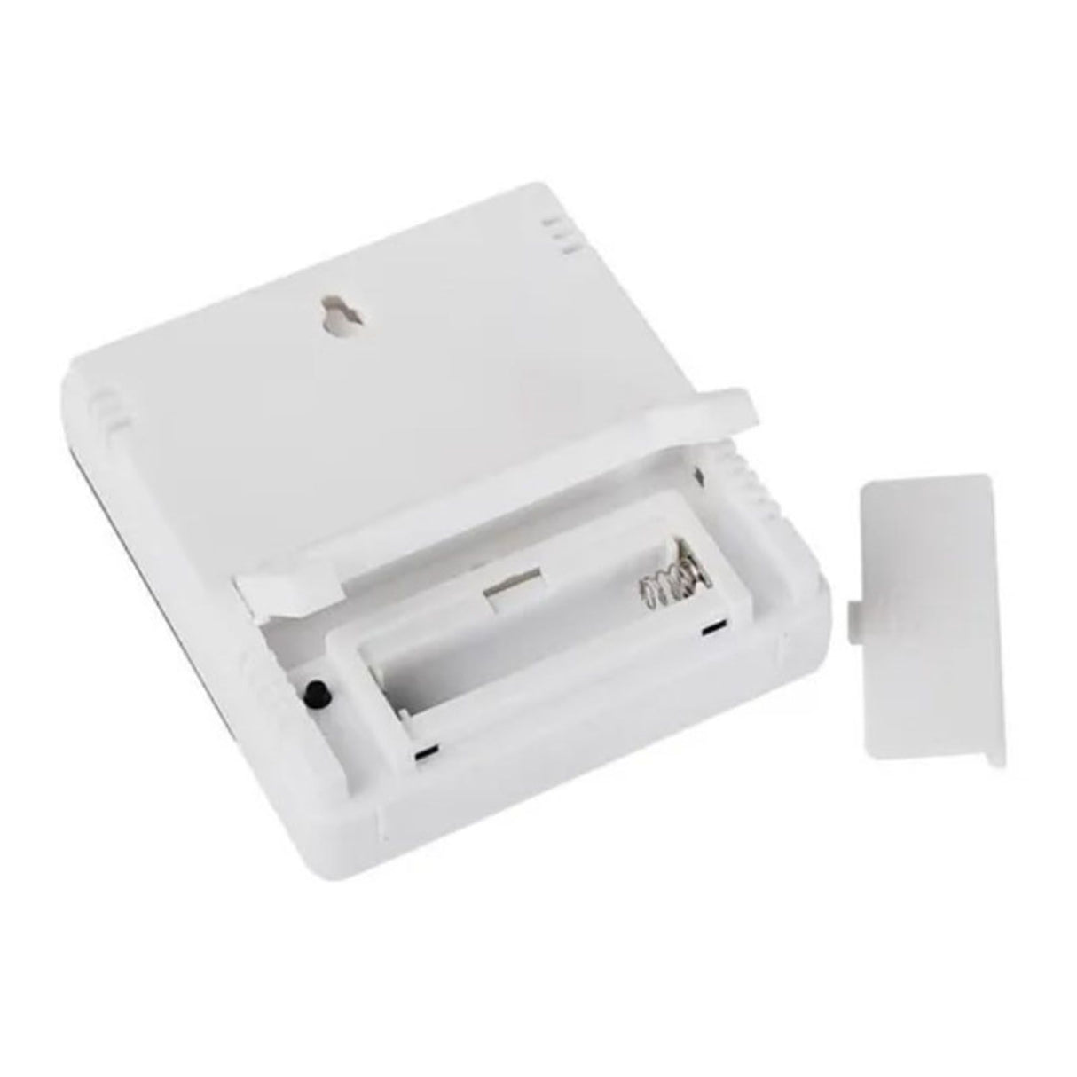 Mini Digital Thermometer Hygrometer Clock Indoor Room Temperature Humidity Gauge Meter Monitor