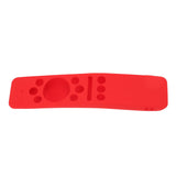 Silicone Protective Cover Case for Samsung Smart TV Remote Control BN59 01259E 1259B 1312A 1312B Red - Top-Down View
