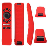 Silicone Protective Cover Case for Samsung Smart TV Remote Control BN59 01259E 1259B 1312A 1312B Red