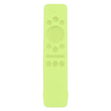 Silicone Protective Cover Case for Samsung Smart TV Remote Control BN59 01259E 1259B 1312A 1312B Fluorescent Green - Front View