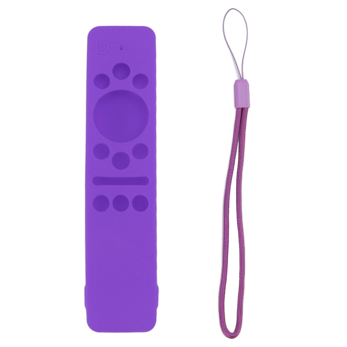 Silicone Protective Cover Case for Samsung Smart TV Remote Control BN59 01259E 1259B 1312A 1312B Purple