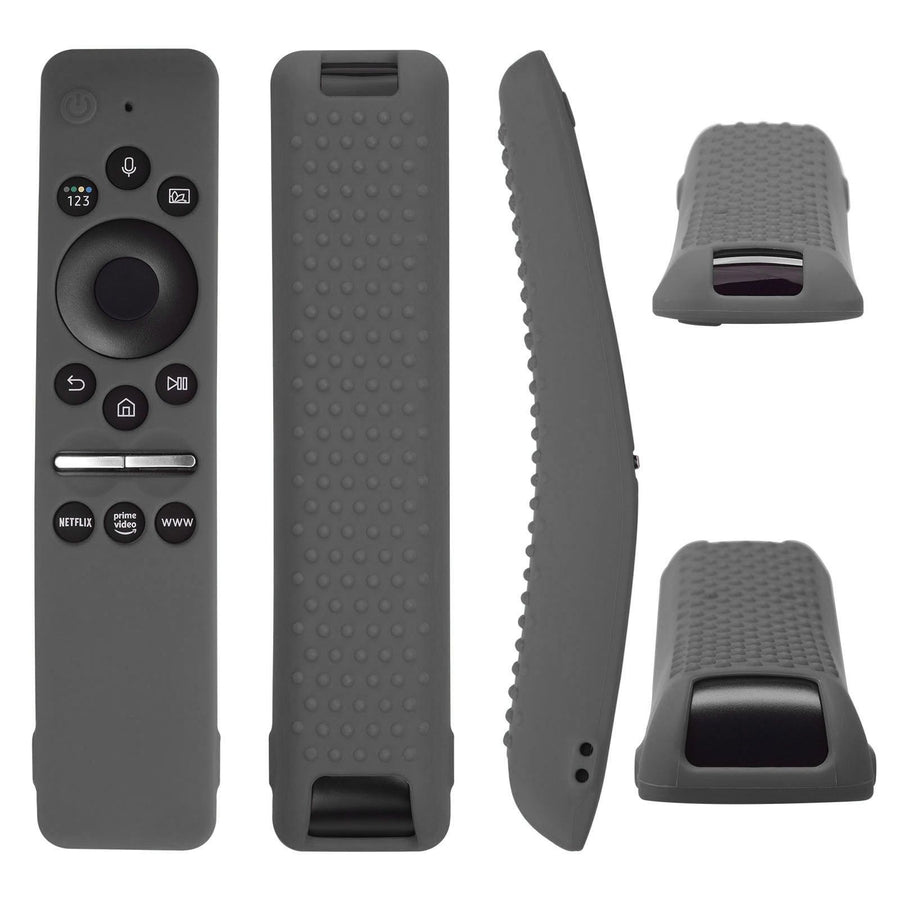 Silicone Protective Cover Case for Samsung Smart TV Remote Control BN59 01259E 1259B 1312A 1312B Gray