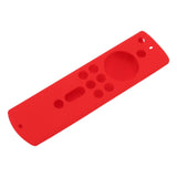 Silicone Protective Case for Fire TV Stick 4K 2018 Remote Control Shockproof Anti Slip Protective Cover Red