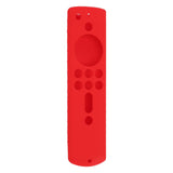 Silicone Protective Case for Fire TV Stick 4K 2018 Remote Control Shockproof Anti Slip Protective Cover Red