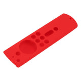 Silicone Protective Case for Fire TV Stick 4K 2018 Remote Control Shockproof Anti Slip Protective Cover Red