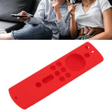 Silicone Protective Case for Fire TV Stick 4K 2018 Remote Control Shockproof Anti Slip Protective Cover Red - Extra Image