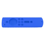 Silicone Protective Case for Fire TV Stick 4K 2018 Remote Control Shockproof Anti Slip Protective Cover Blue