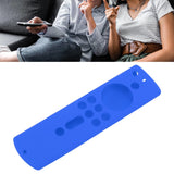 Silicone Protective Case for Fire TV Stick 4K 2018 Remote Control Shockproof Anti Slip Protective Cover Blue - Extra Image