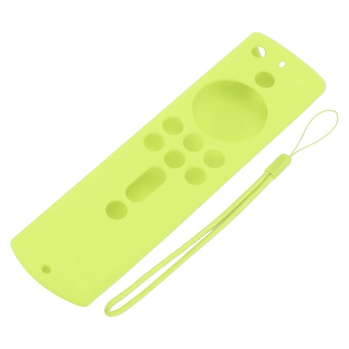 Silicone Protective Case for Fire TV Stick 4K 2018 Remote Control Shockproof Anti Slip Protective Cover Fluorescent Green