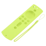 Silicone Protective Case for Fire TV Stick 4K 2018 Remote Control Shockproof Anti Slip Protective Cover Fluorescent Green