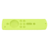Silicone Protective Case for Fire TV Stick 4K 2018 Remote Control Shockproof Anti Slip Protective Cover Fluorescent Green - 45-Degree Angle