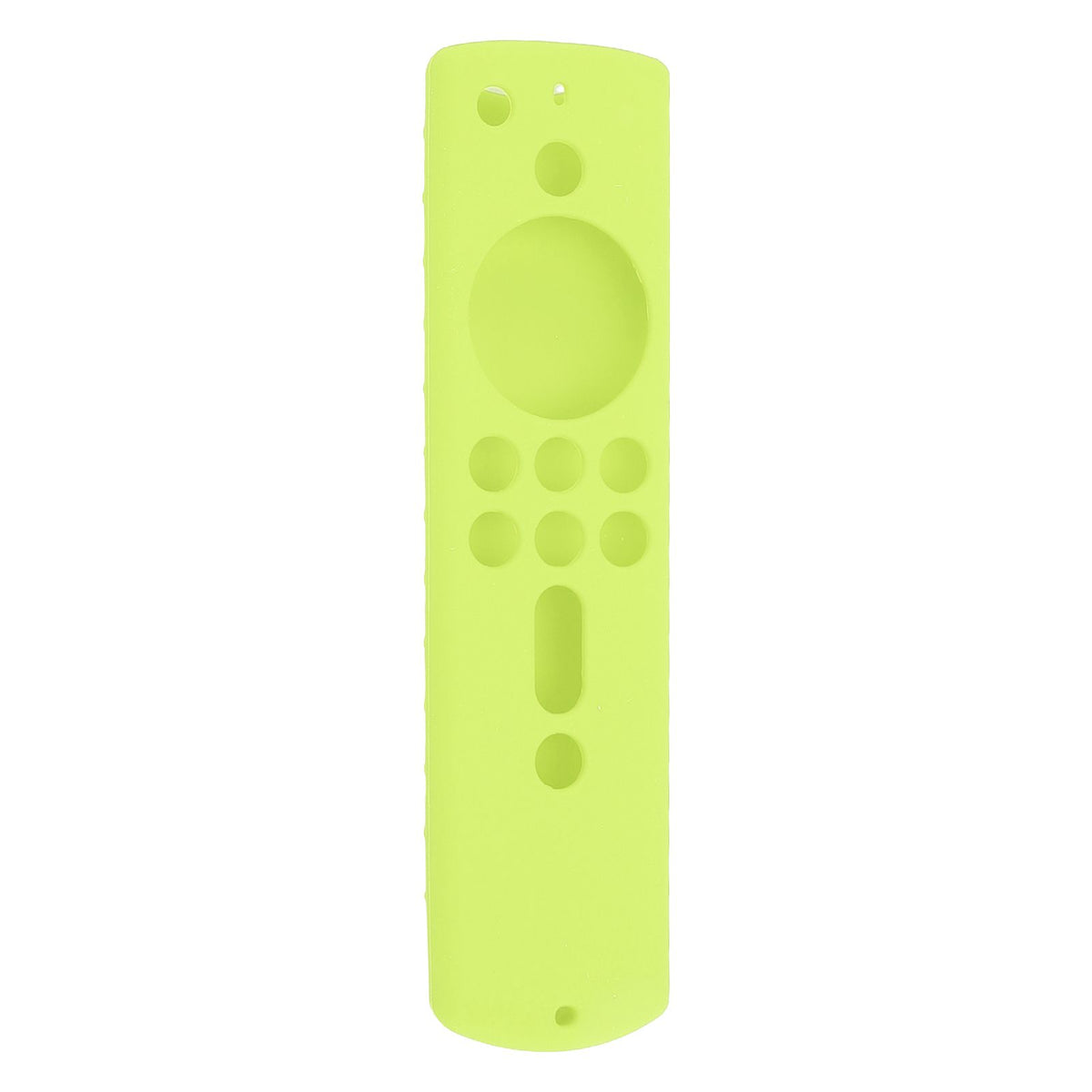 Silicone Protective Case for Fire TV Stick 4K 2018 Remote Control Shockproof Anti Slip Protective Cover Fluorescent Green