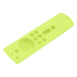 Silicone Protective Case for Fire TV Stick 4K 2018 Remote Control Shockproof Anti Slip Protective Cover Fluorescent Green - Close-Up Angle