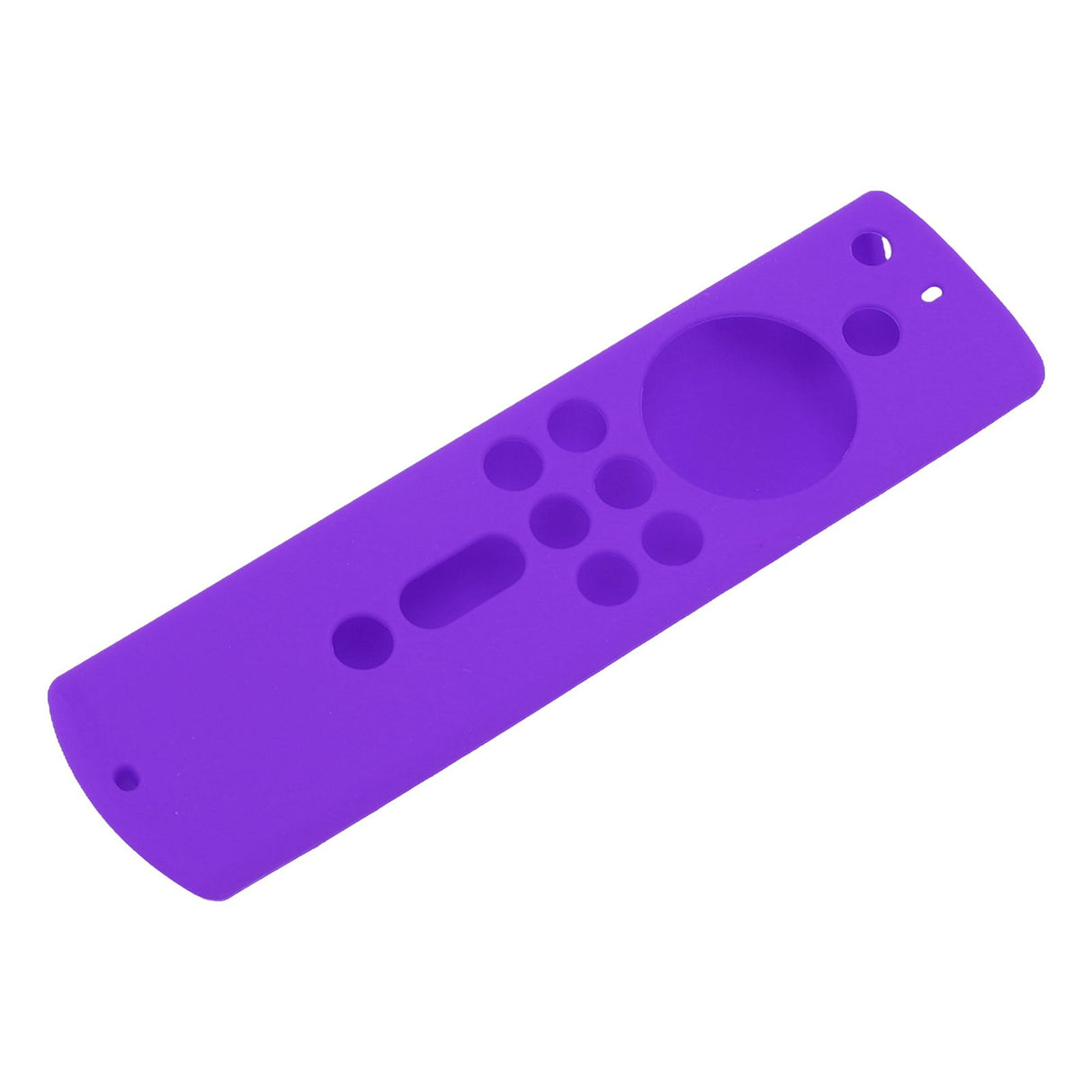 Silicone Protective Case for Fire TV Stick 4K 2018 Remote Control Shockproof Anti Slip Protective Cover Purple