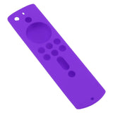 Silicone Protective Case for Fire TV Stick 4K 2018 Remote Control Shockproof Anti Slip Protective Cover Purple