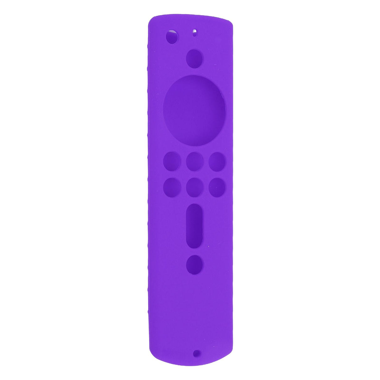 Silicone Protective Case for Fire TV Stick 4K 2018 Remote Control Shockproof Anti Slip Protective Cover Purple