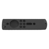 Silicone Protective Case for Fire TV Stick 4K 2018 Remote Control Shockproof Anti Slip Protective Cover Grey - 45-Degree Angle
