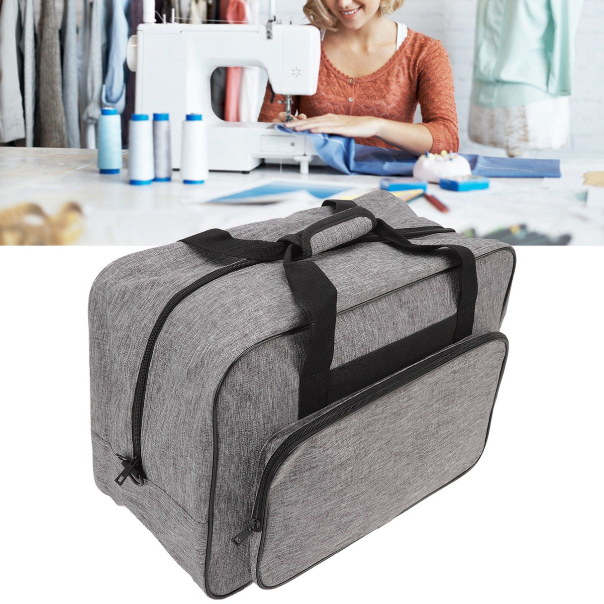 Sewing Machine Storage Bag Portable Universal Tote Bag Sewing Machine Carrying Handbag