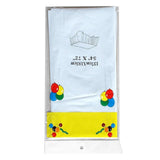 5Pcs Disposable Tablecloth White 137x183cm PE Protective Table Cloth for Wedding Party Tablecloth