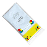 5Pcs Disposable Tablecloth White 137x183cm PE Protective Table Cloth for Wedding Party Tablecloth