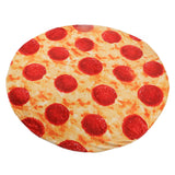 Pizza Blanket for Adults and Kids Soft Flannel Throw Blanket Comfortable Vivid Funny Food Throw for Home