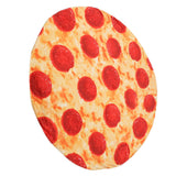 Pizza Blanket for Adults and Kids Soft Flannel Throw Blanket Comfortable Vivid Funny Food Throw for Home