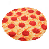 Pizza Blanket for Adults and Kids Soft Flannel Throw Blanket Comfortable Vivid Funny Food Throw for Home