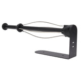 Single Hand Operable Paper Towel Holder Stainless Steel Wall Mount Paper Towel Rack for Kitchen Bathroom
