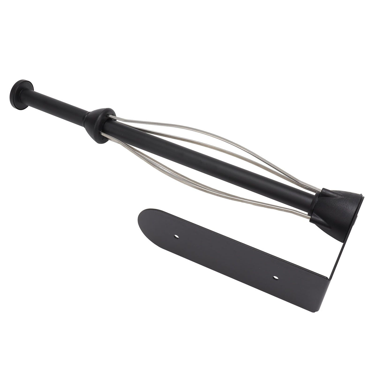 Single Hand Operable Paper Towel Holder Stainless Steel Wall Mount Paper Towel Rack for Kitchen Bathroom