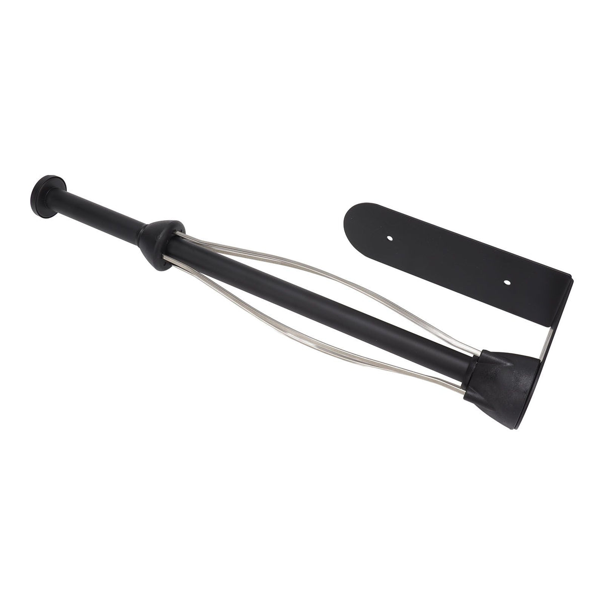 Single Hand Operable Paper Towel Holder Stainless Steel Wall Mount Paper Towel Rack for Kitchen Bathroom