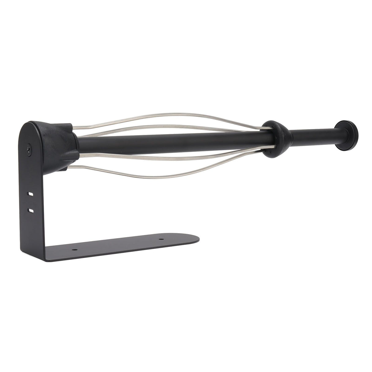 Single Hand Operable Paper Towel Holder Stainless Steel Wall Mount Paper Towel Rack for Kitchen Bathroom