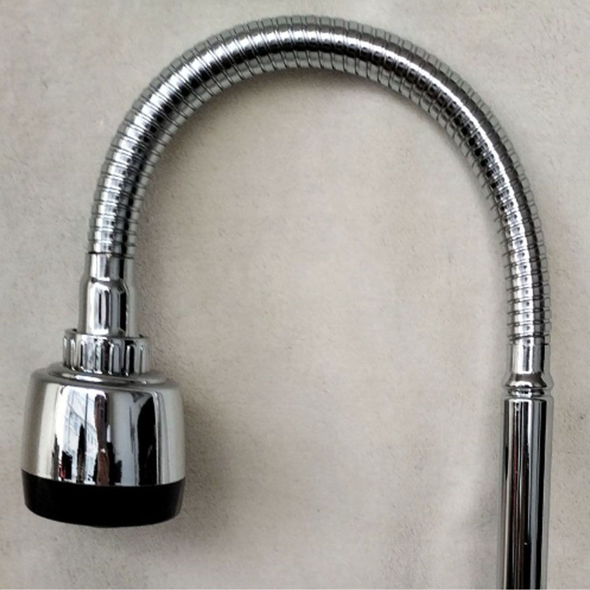 Kitchen Sink Faucet with Pull Down Sprayer Cold and Hot Water Brushed Stainless Steel Faucet Water Tap