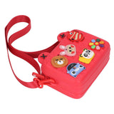 Cartoon Camera Shoulder Bags Children's Camera Protector Bag for Kids Birthday Gift Red