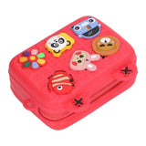 Cartoon Camera Shoulder Bags Children's Camera Protector Bag for Kids Birthday Gift Red